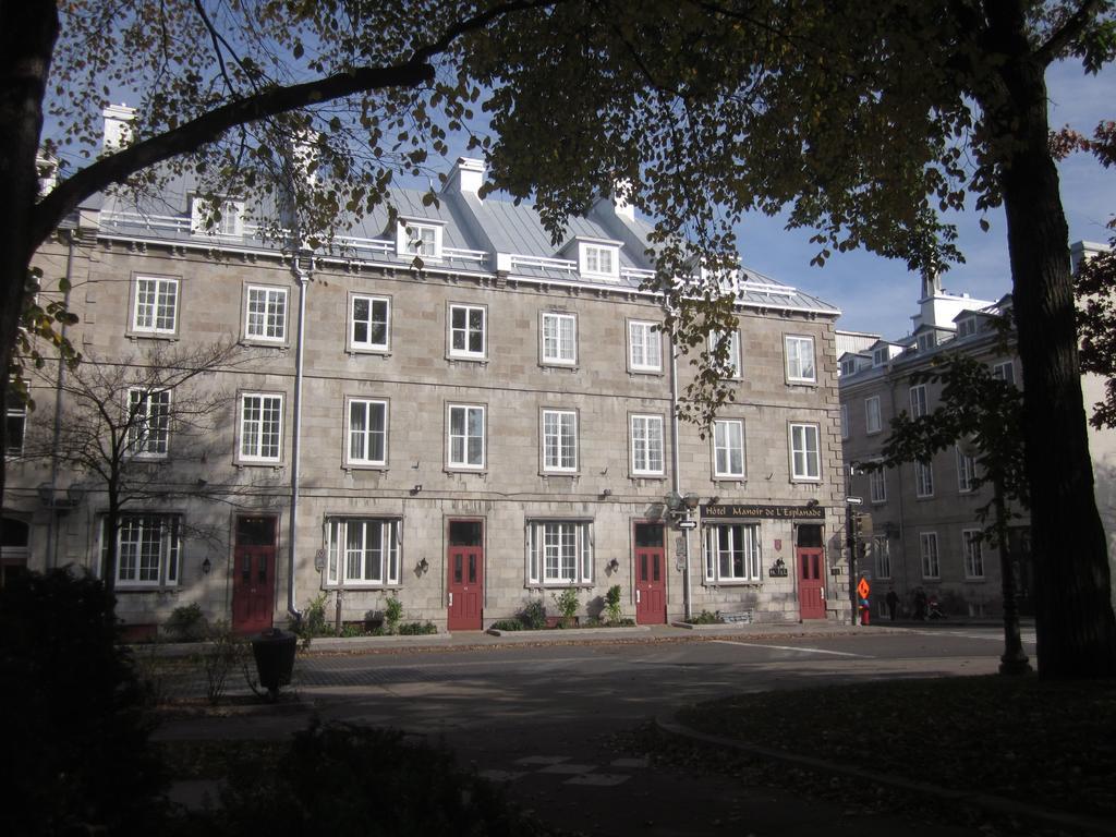 Hotel Manoir De L'Esplanade Quebec City Exterior photo